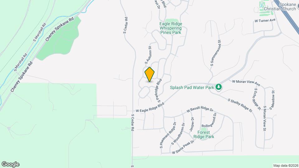 1110 W Creekstone St Map and Location Details