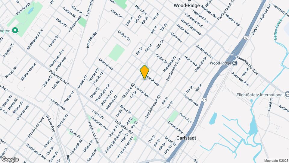 549 1st St Map and Location Details