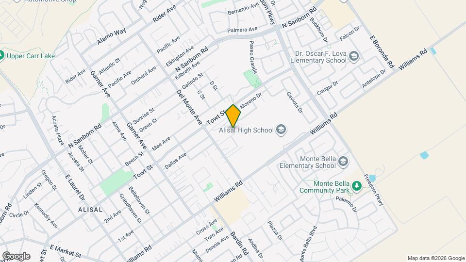 731 Burke St Map and Location Details