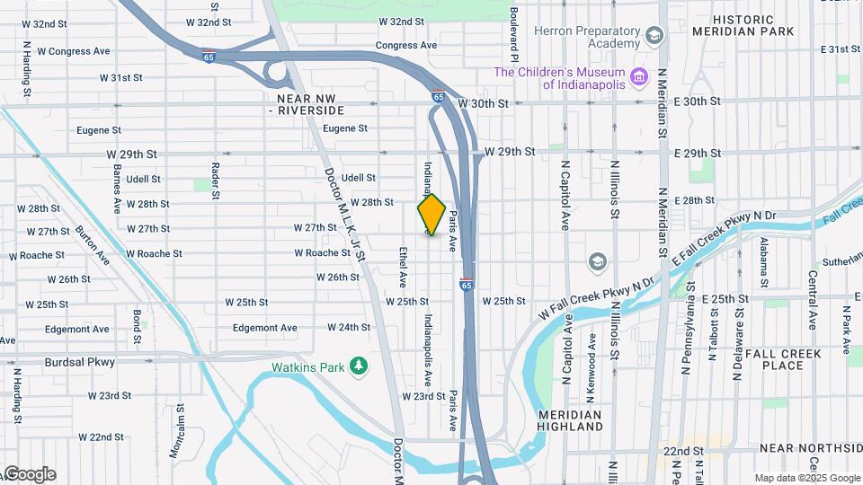 2623 Indianapolis Ave Map and Location Details