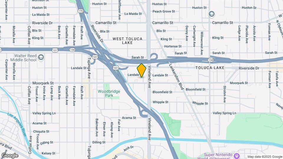 4411 Ensign Ave, Unit 4411 unit 4 Map and Location Details