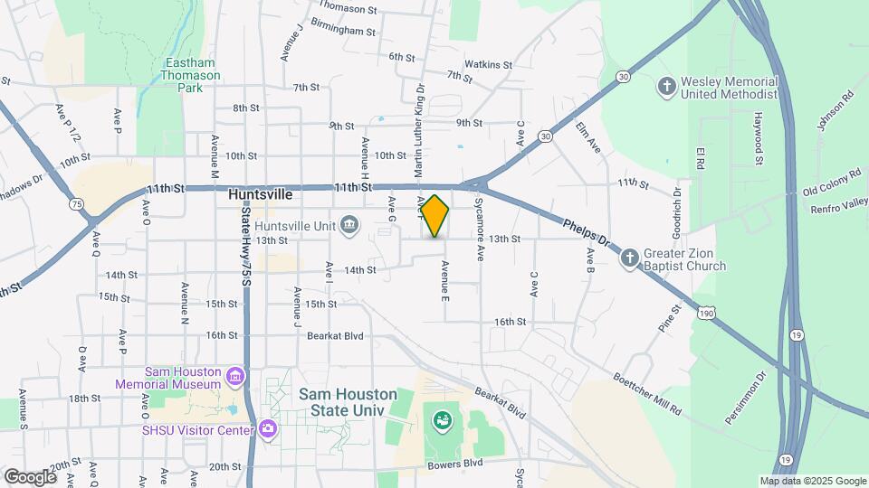 505 13th St Map and Location Details