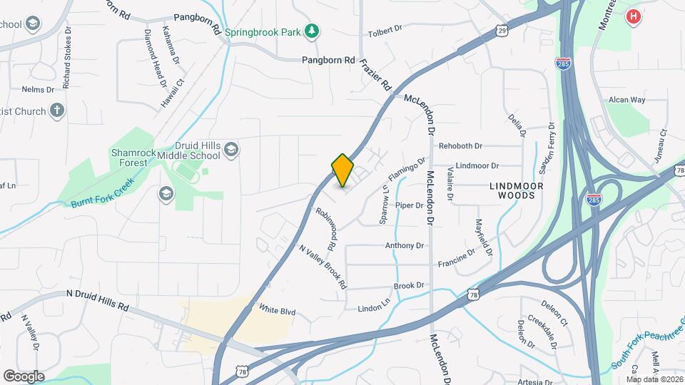 1290 Hopkins Dr Map and Location Details