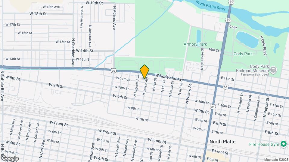 905 W 11th St Mapa y Detalles de la Ubicación