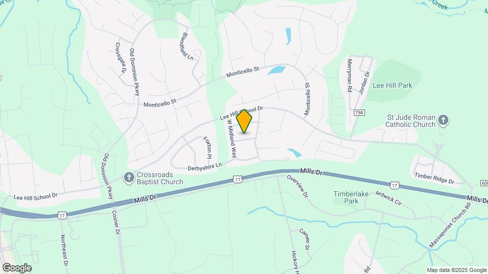 4101 Canopy Way Map and Location Details