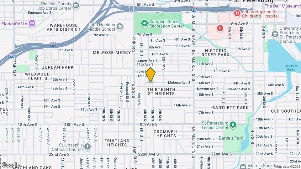 1308 Melrose Ave S Map and Location Details