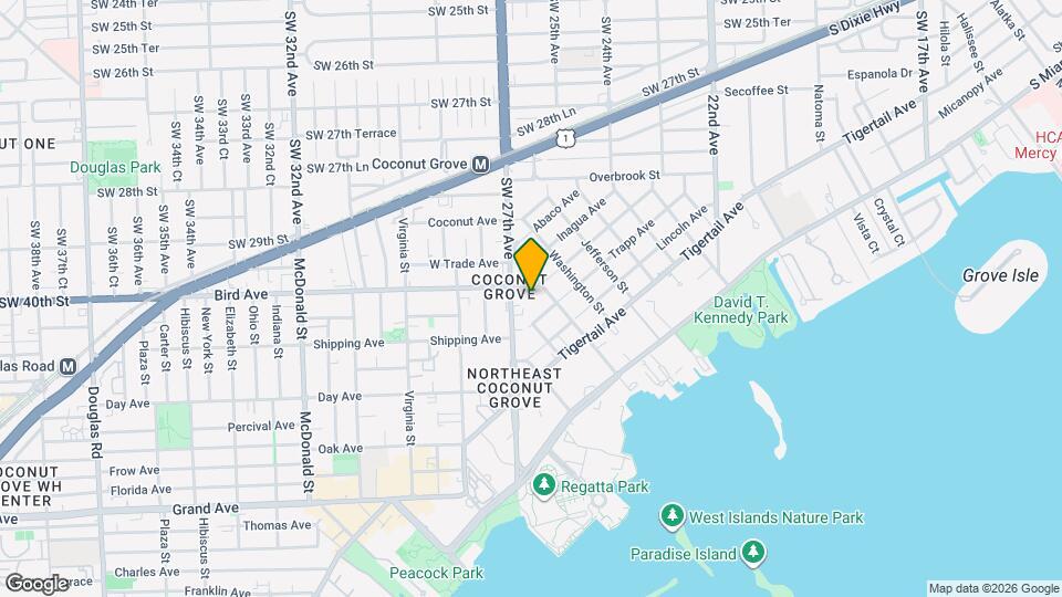 2660 Bird Ave, Unit 7 Map and Location Details