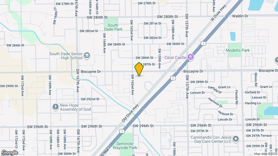 28835 SW 162nd Ave Mapa y Detalles de la Ubicación