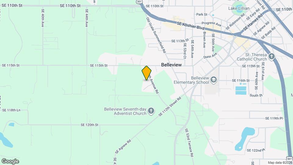 11642 SE 50th Avenue Rd Map and Location Details