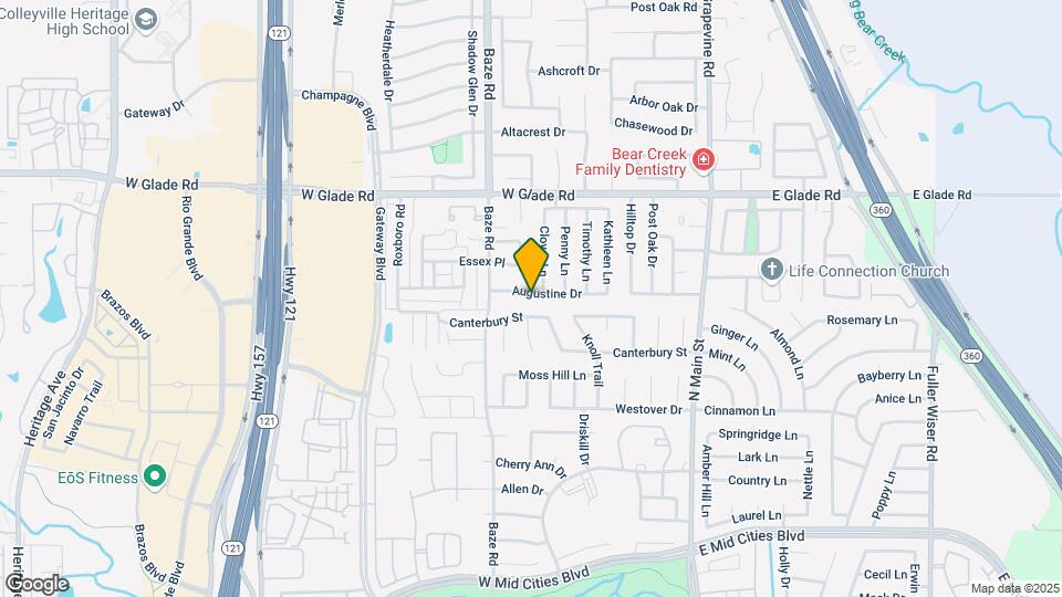 423 Augustine Dr Map and Location Details