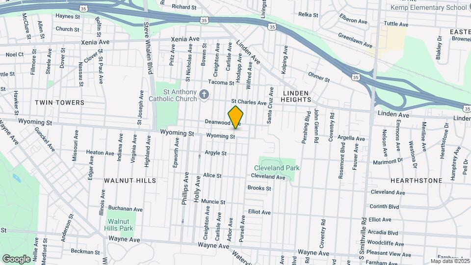 2301 Wyoming St Map and Location Details