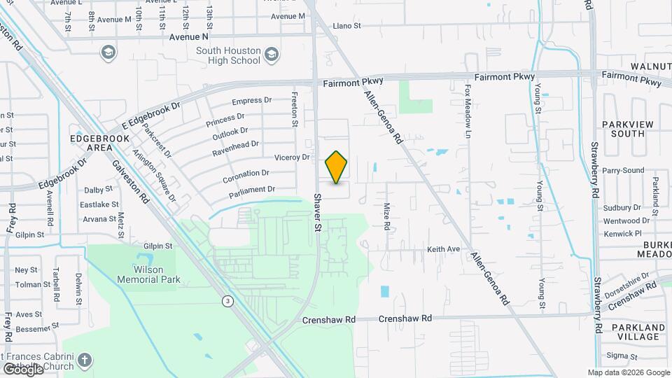 4343 Shaver St Map and Location Details