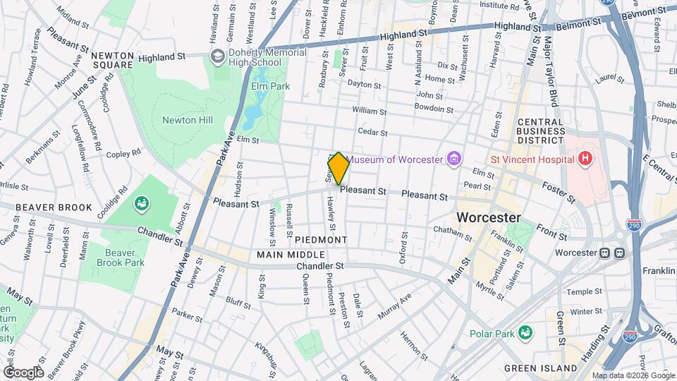 272 Pleasant St Map and Location Details