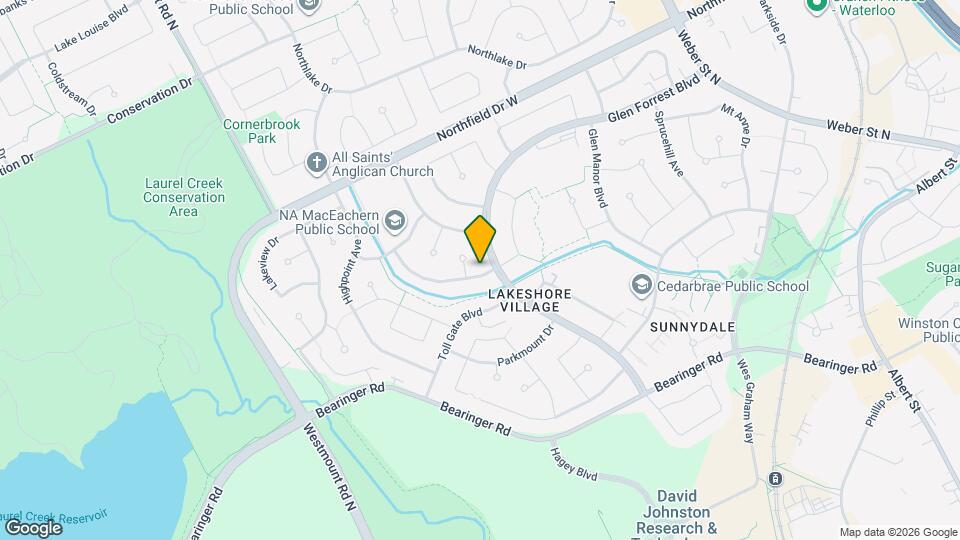 514 Fallingbrook Dr Map and Location Details