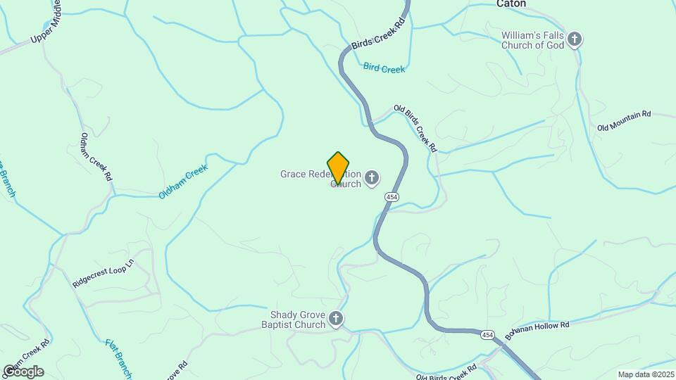 3402 Birds Creek Rd Map and Location Details