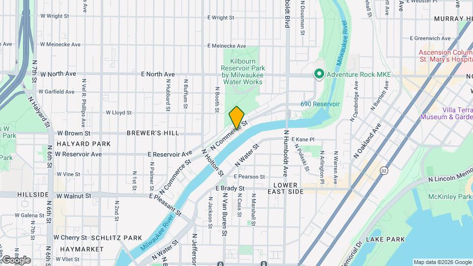 1929 N Pierce St, Unit 1929 N Pierce St 15 Map and Location Details