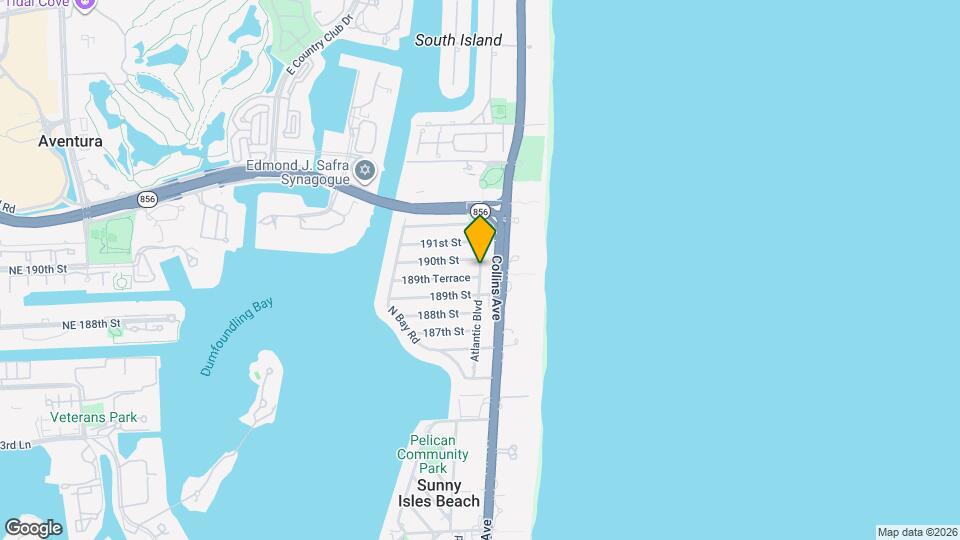 18985 Atlantic Blvd Map and Location Details