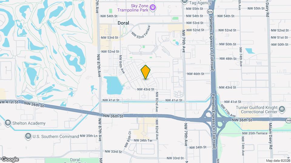 4535 NW 83rd Ave Map and Location Details