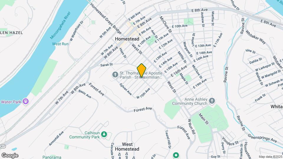 1308 Hays St Map and Location Details