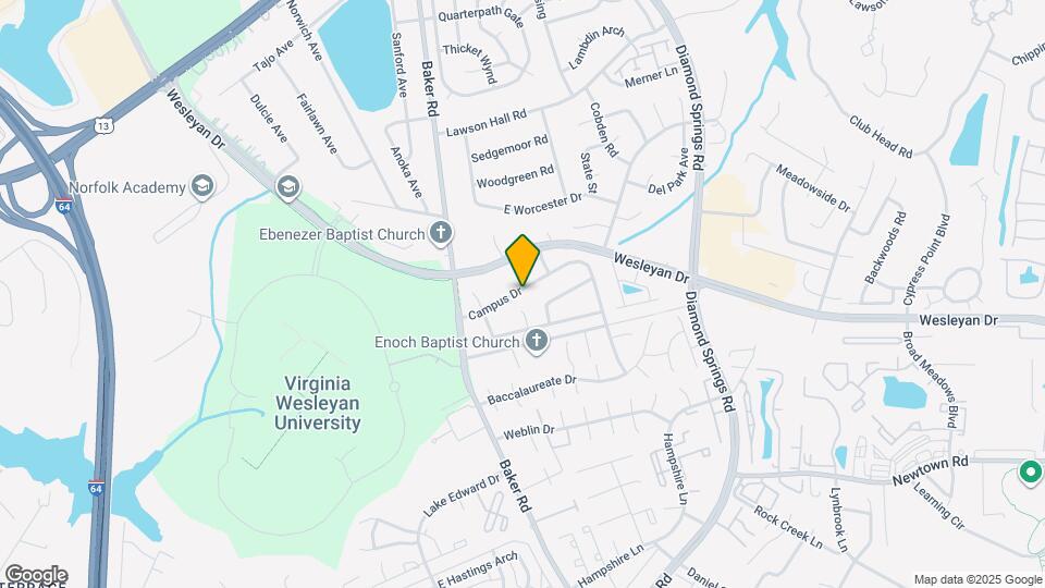 5625 Campus Dr Map and Location Details