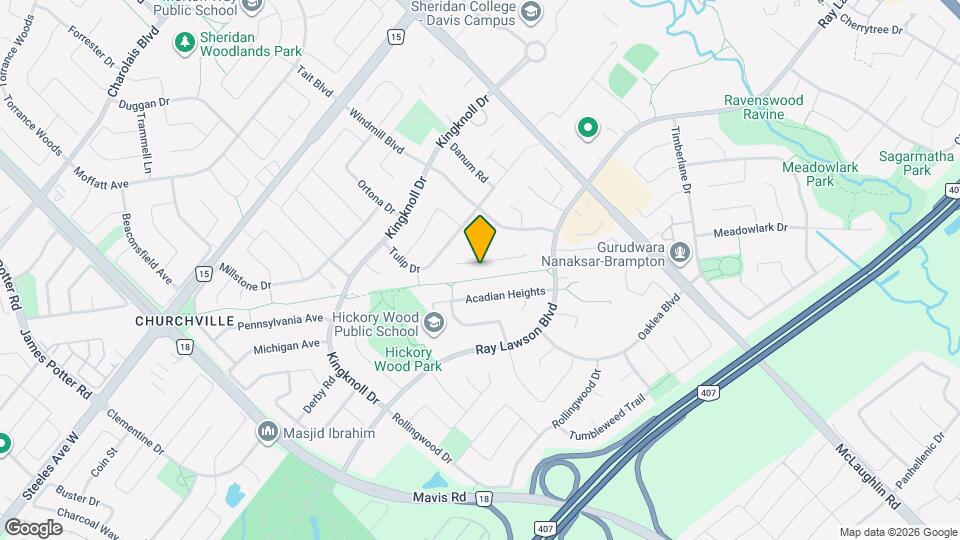 58 O'Hara Pl Map and Location Details