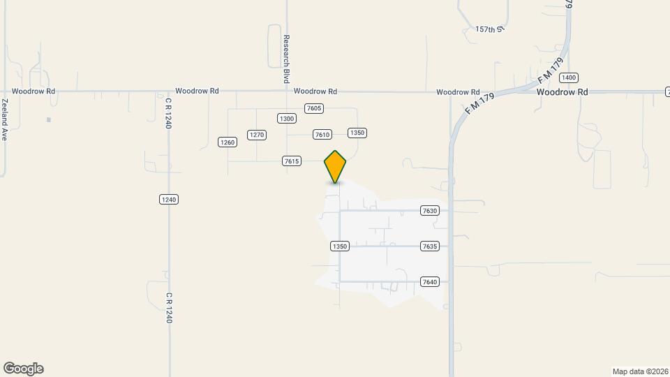 16704 County Rd 1350 Map and Location Details
