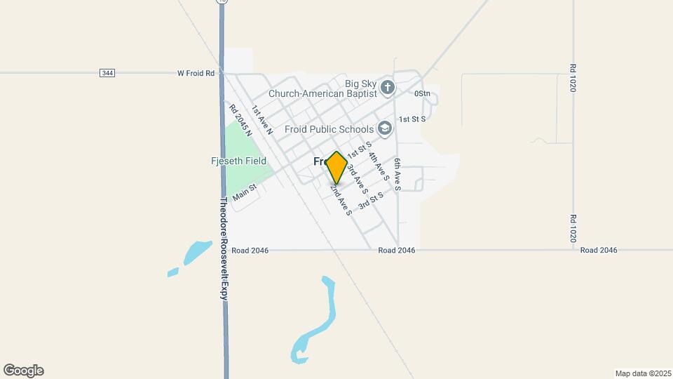 203 2nd St S Map and Location Details