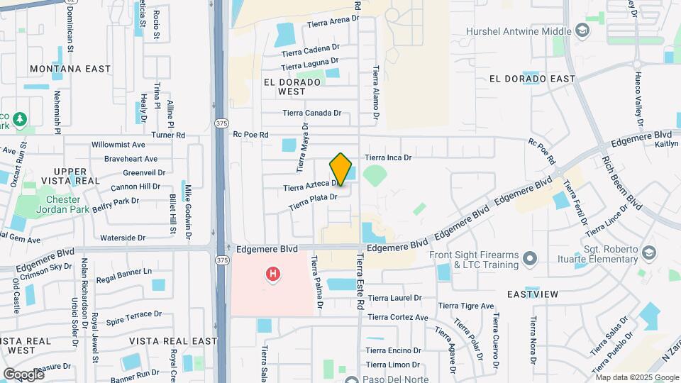 12345 Tierra Plata Dr Map and Location Details