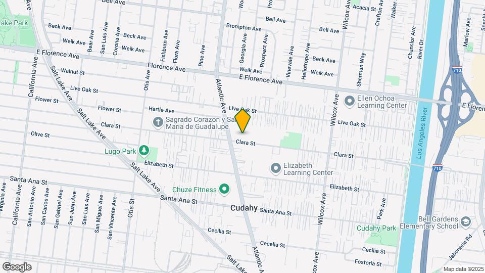4625 Clara St Mapa y Detalles de la Ubicación