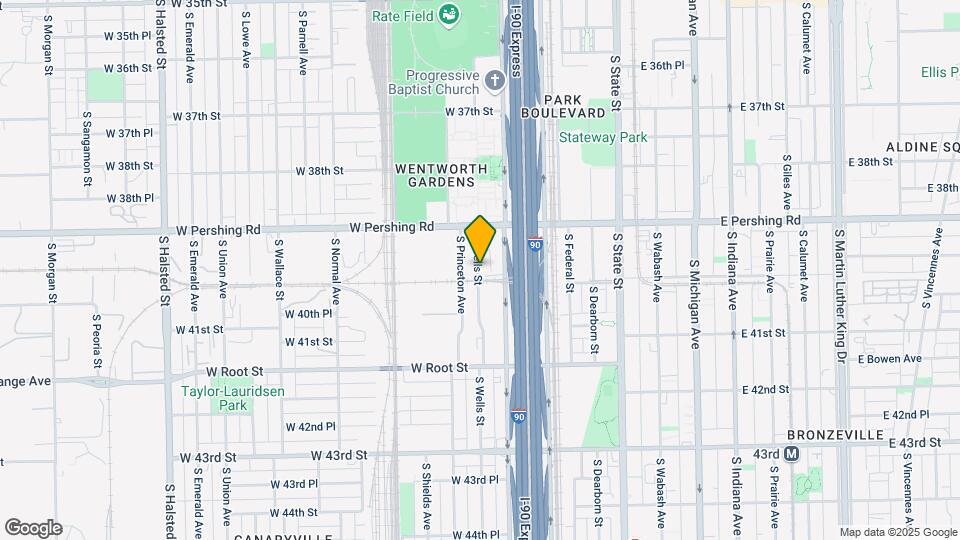 3949 S Wells St Mapa y Detalles de la Ubicación