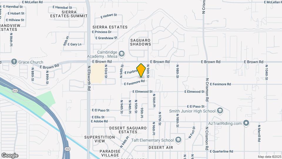 9546 E Fenimore Rd Map and Location Details