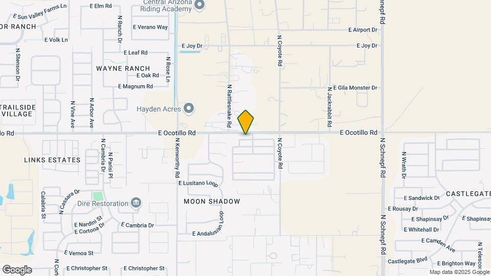 2364 E Meadow Lark Way Map and Location Details