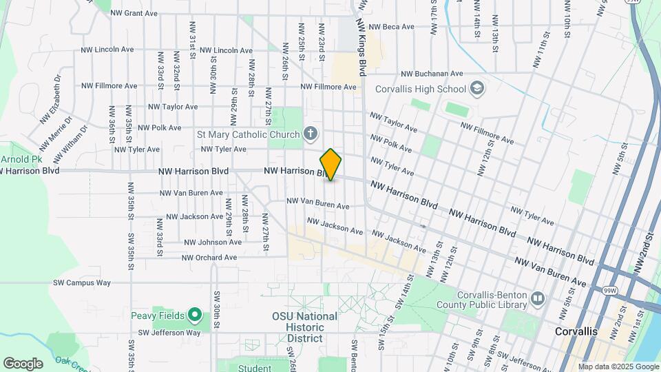 345 NW 23rd St Map and Location Details