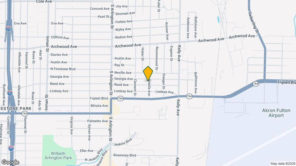 910 Ardella Ave Map and Location Details