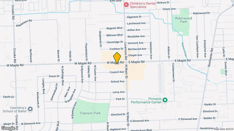Amber's Maple Apartments Map and Location Details