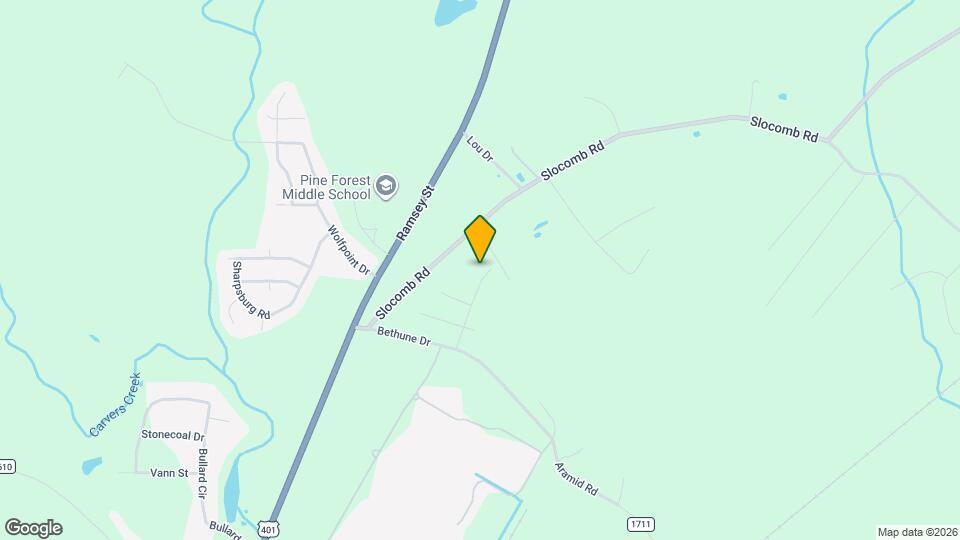 6841 Radial Dr Map and Location Details