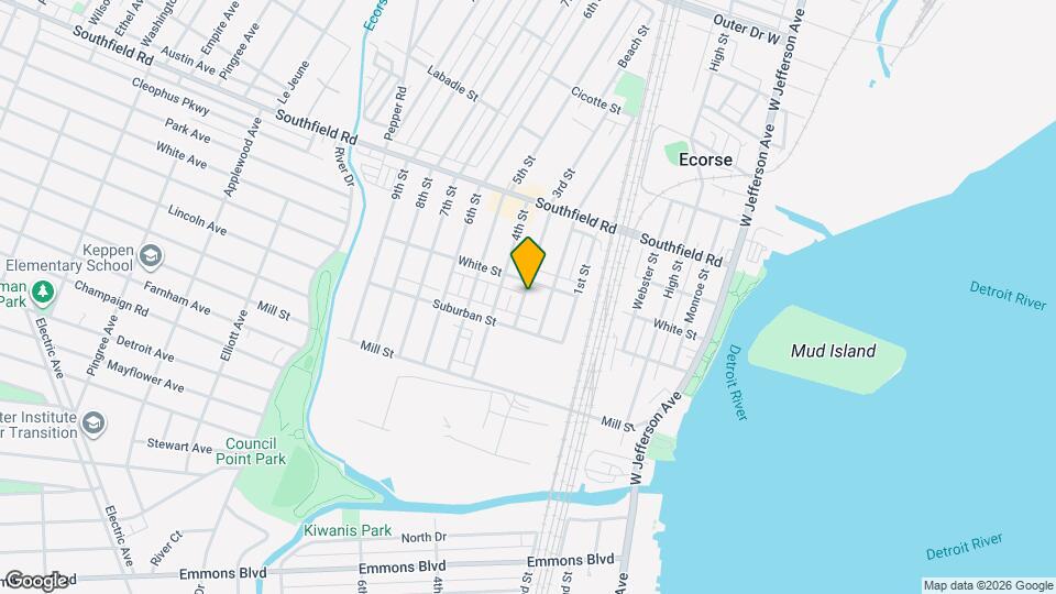 4549 3rd St Map and Location Details