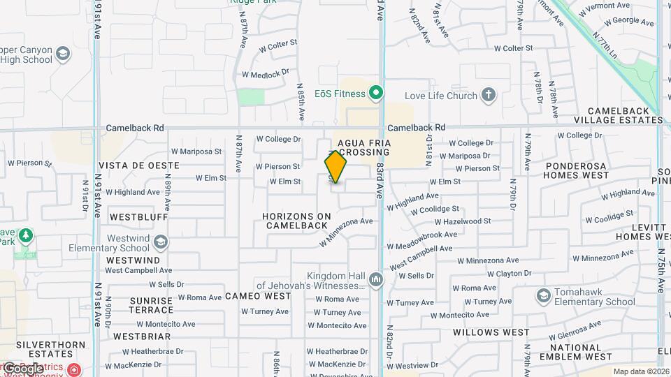 4709 N 84th Dr Mapa y Detalles de la Ubicación