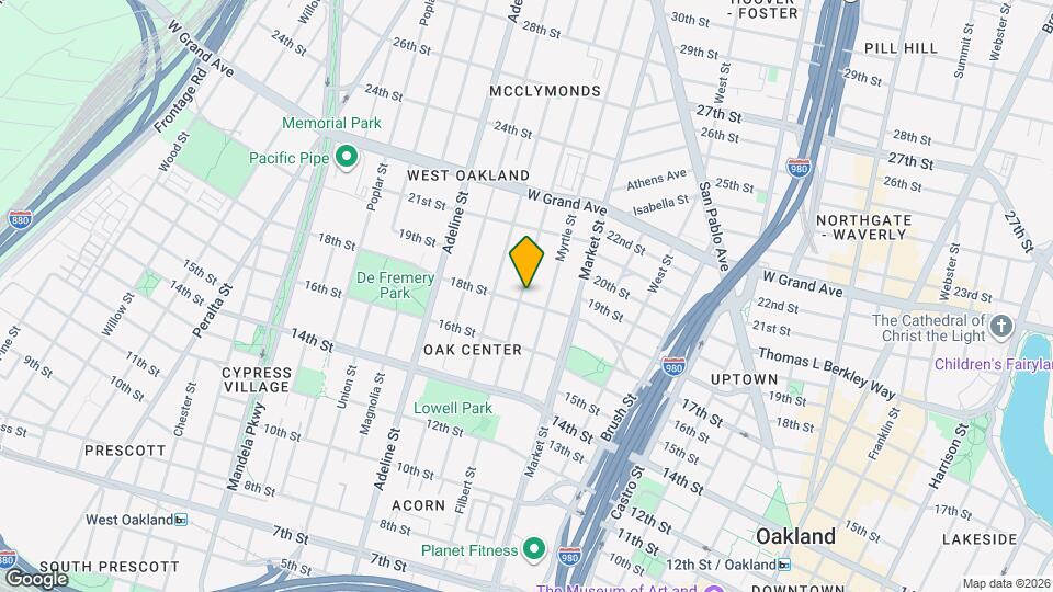 988 18th St Mapa y Detalles de la Ubicación