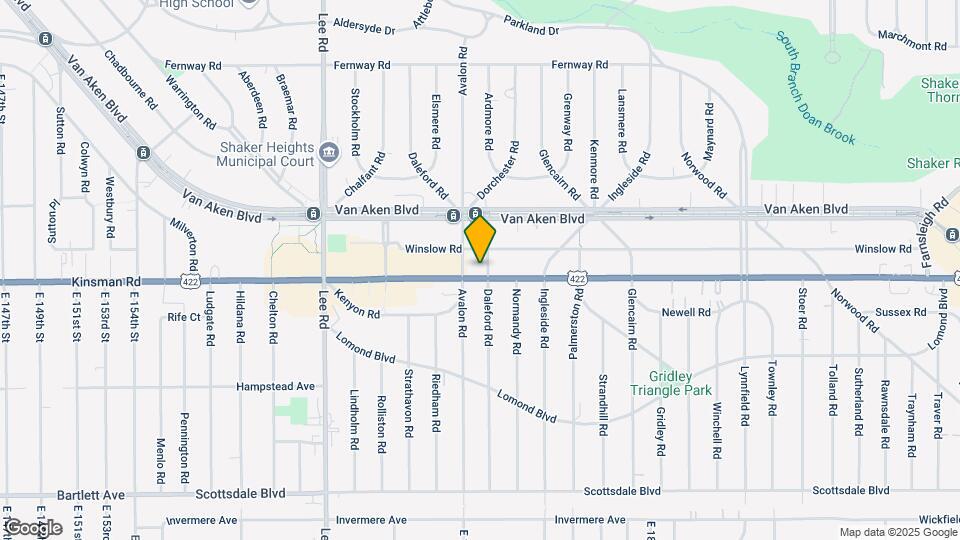 17315 Chagrin Blvd-Unit -17315 Chagrin Blvd U Map and Location Details