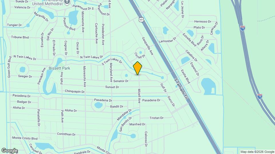 12481 Mizell Ave Map and Location Details