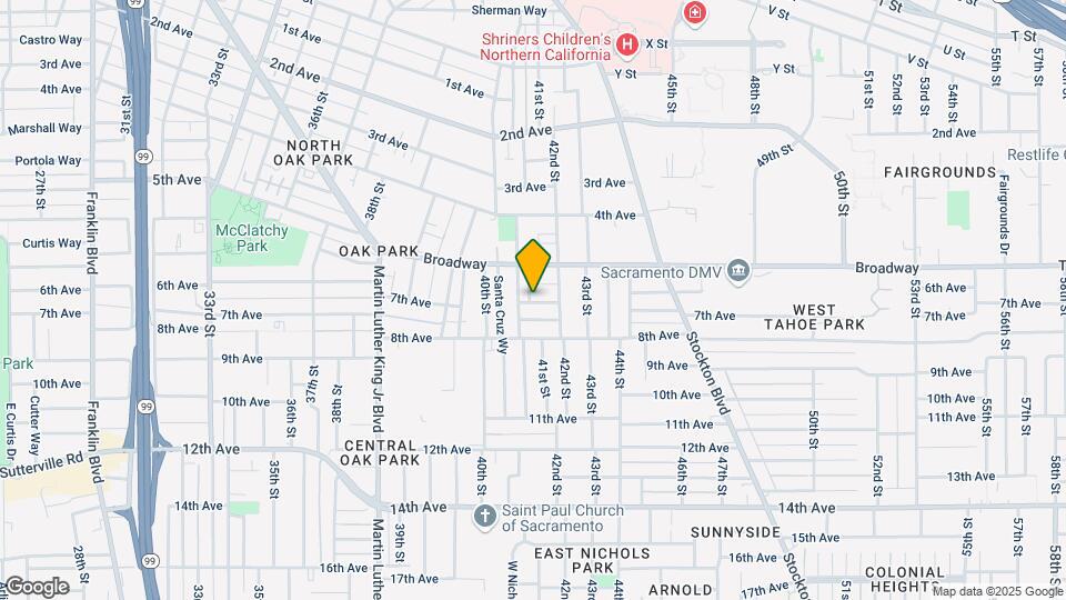 3163 San Rafael Ct Map and Location Details