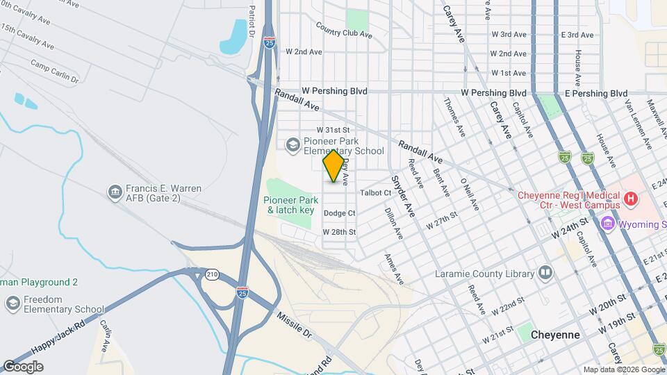 1216 Talbot Ct Map and Location Details