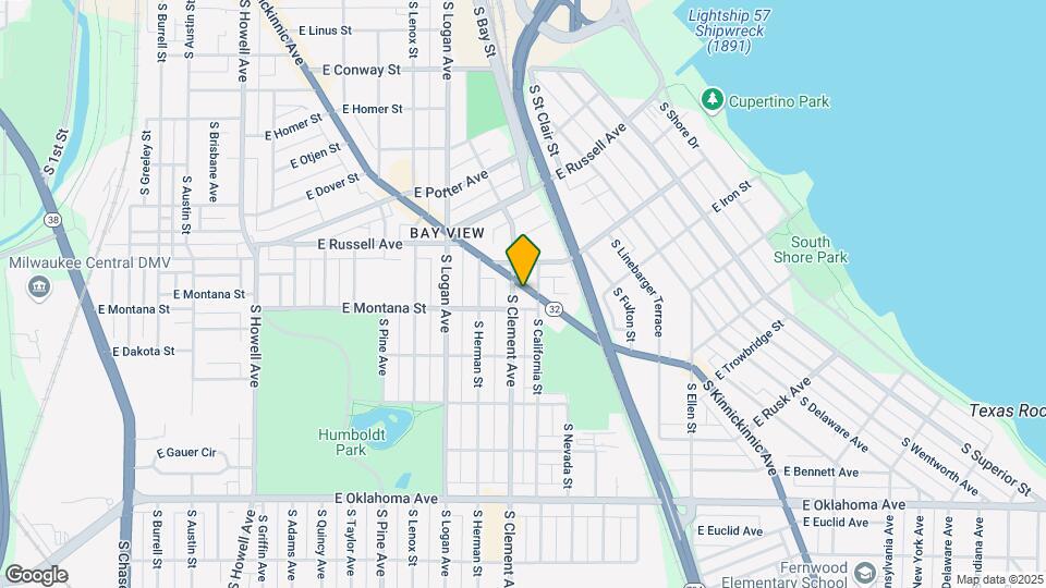 2785 S Kinnickinnic Ave Mapa y Detalles de la Ubicación