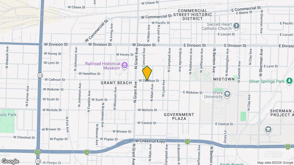 618 W Calhoun St Mapa y Detalles de la Ubicación