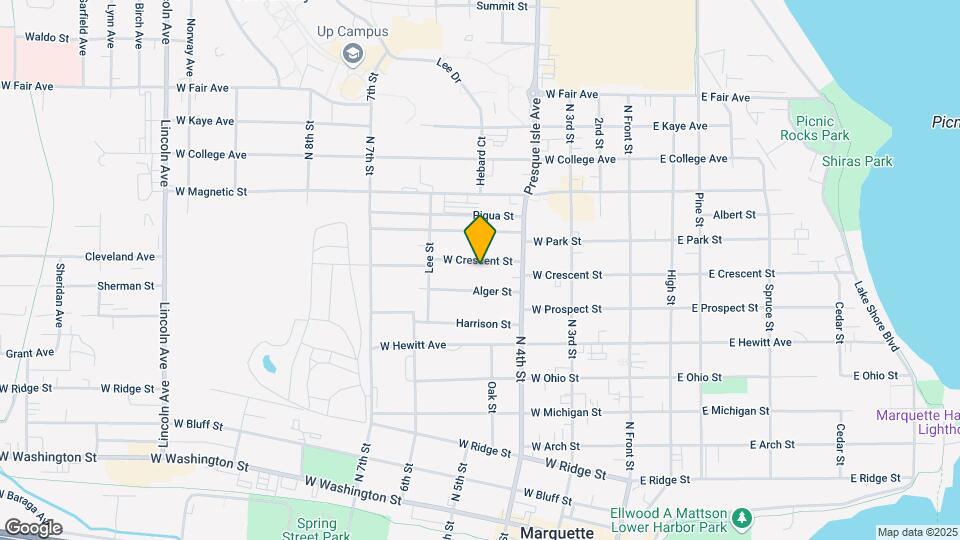 339 W Crescent St-Unit -1 Map and Location Details