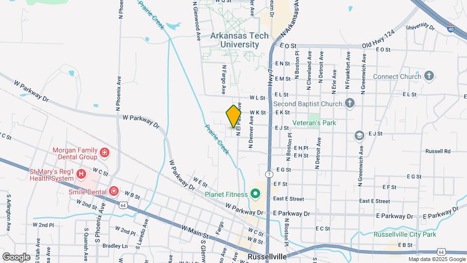 909 N El Paso Ave Map and Location Details