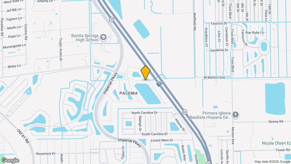 11321 Monte Carlo Boulevard Map and Location Details