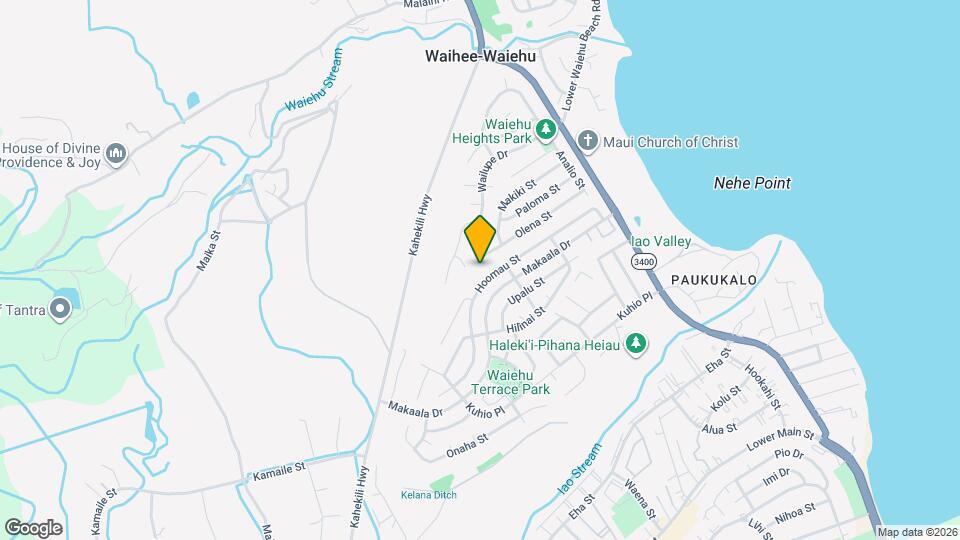 960 Wailupe Dr Map and Location Details