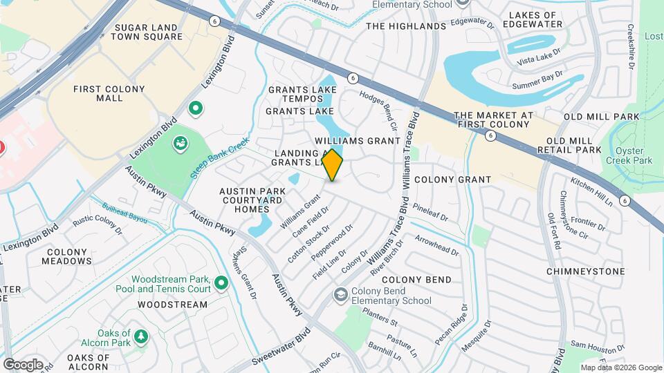 2407 Sugar Mill Dr Map and Location Details